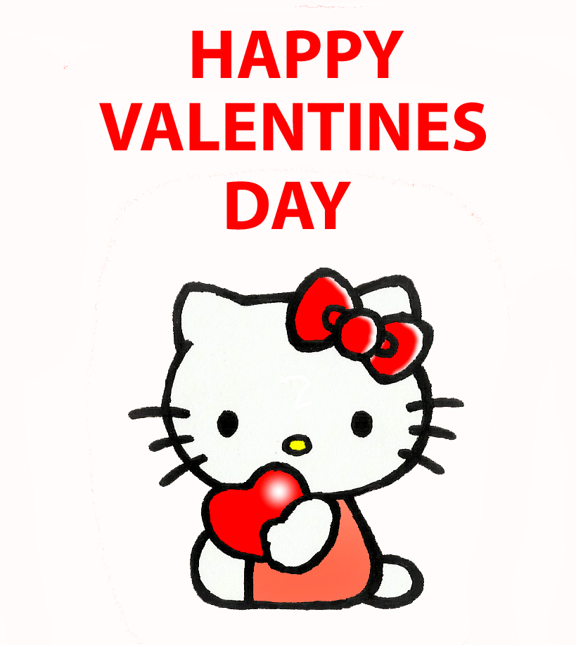 Happy Valentines Day Hello Kitty | quotes.