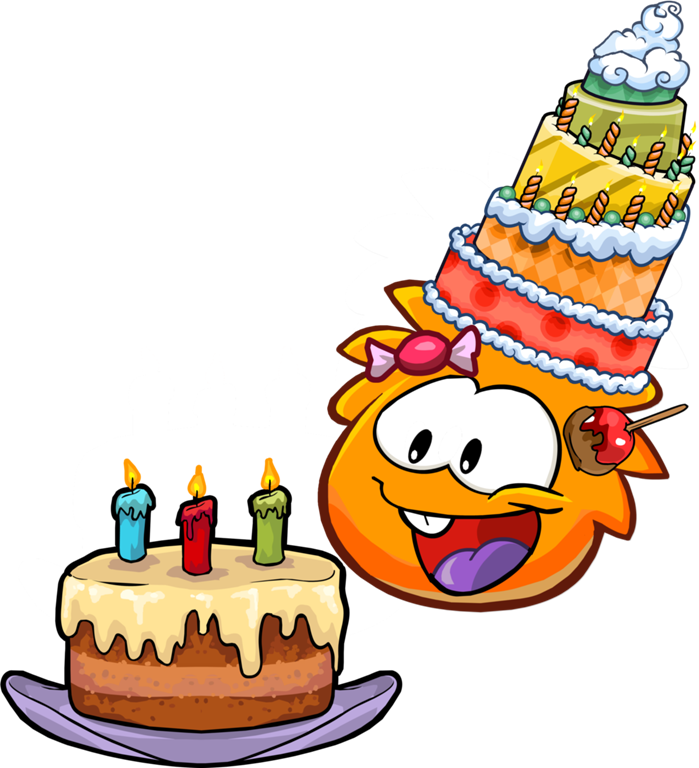 Image - Happy Birthday Orange Puffle.png - Club Penguin Wiki - The 