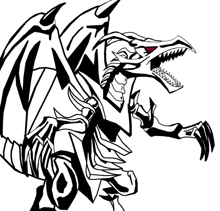 Red Eyes Black Dragon by reaver570 on Clipart library