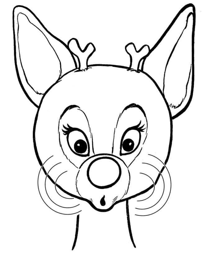 Reindeer Coloring Pages | ColoringMates.