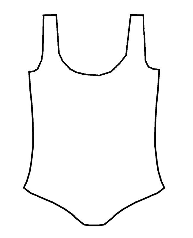 leotard outline for ballet art project | Favorite Recipes | Clipart library