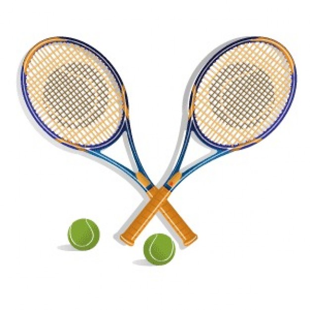 Tennis Racket Vector Clip Art Vector | Free Download
