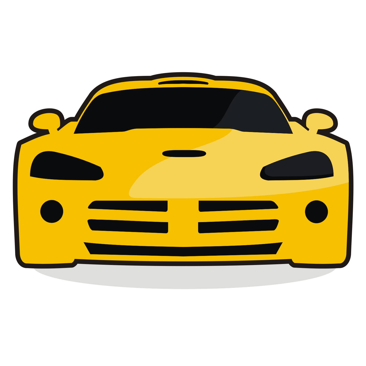 Vector for free use: Race car