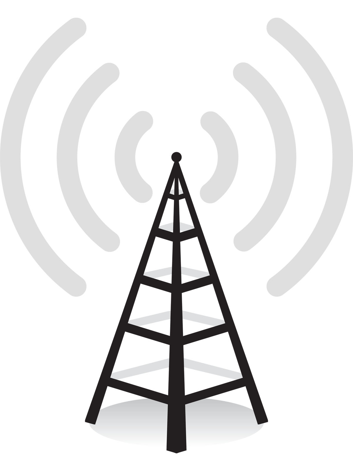 Animated Cell Phone Tower - Clipart library