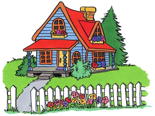Cartoon Image Houses - Clipart library