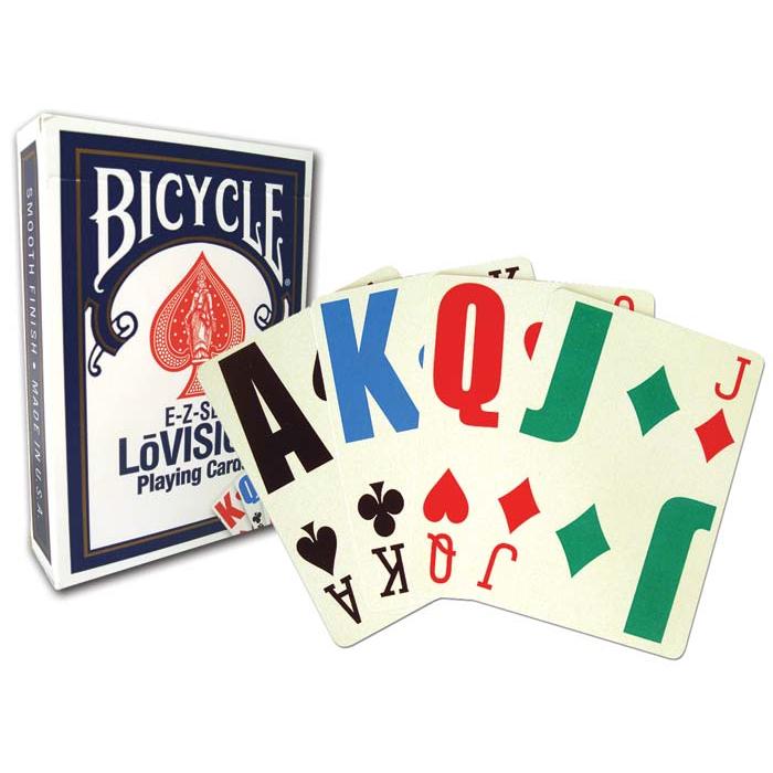Bicycle EZ See LoVision Playing Cards