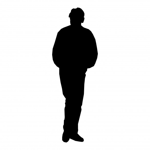 Man Standing Silhouette | Clipart library - Free Clipart Images