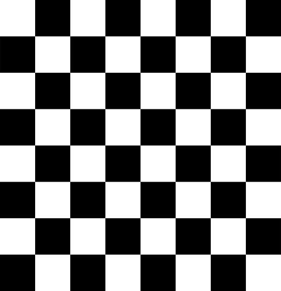 Chess Board Black And White clip art - vector clip art online 