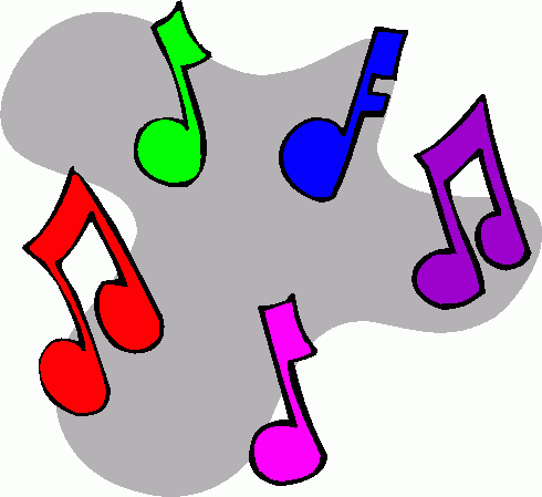 Musical Notes Clipart - Clipart library