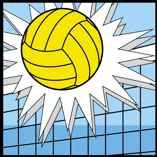 Colorful Volleyball Clipart | Clipart library - Free Clipart Images