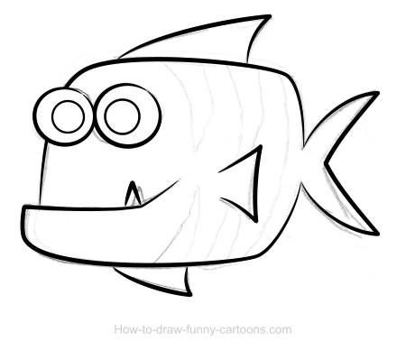 Fish drawing (Sketching + vector)