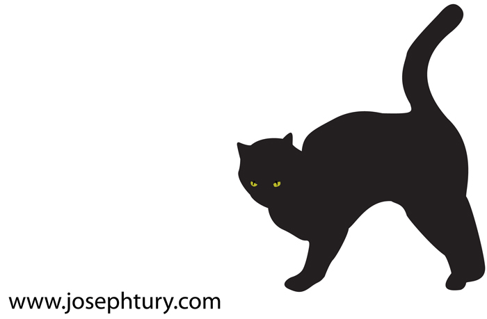 Download Black Cat Silhouette Vector Free