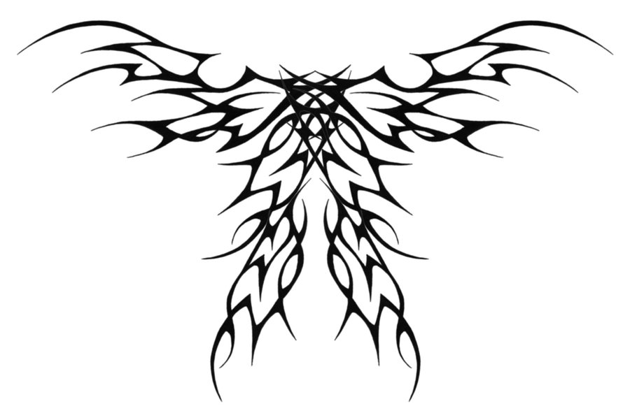 Tribal Butterfly by XResch on Clipart library