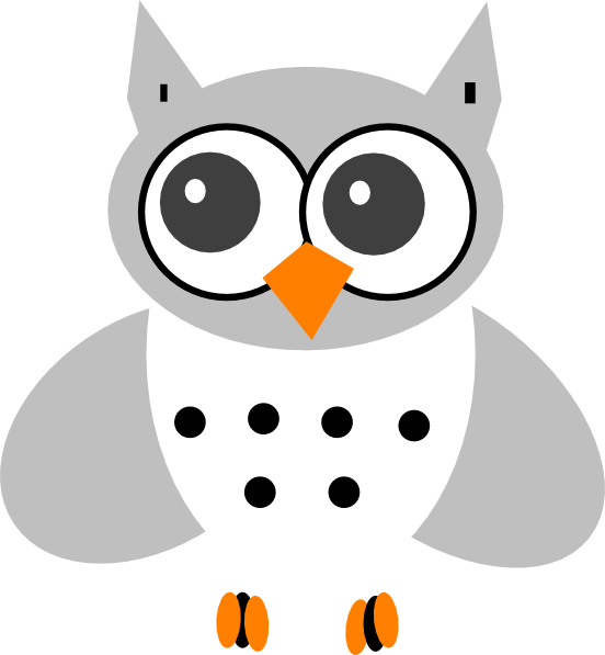 clip art snowy owl - photo #20