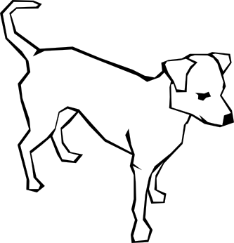 Gerald G Dog Simple 11 - free-clipart.org