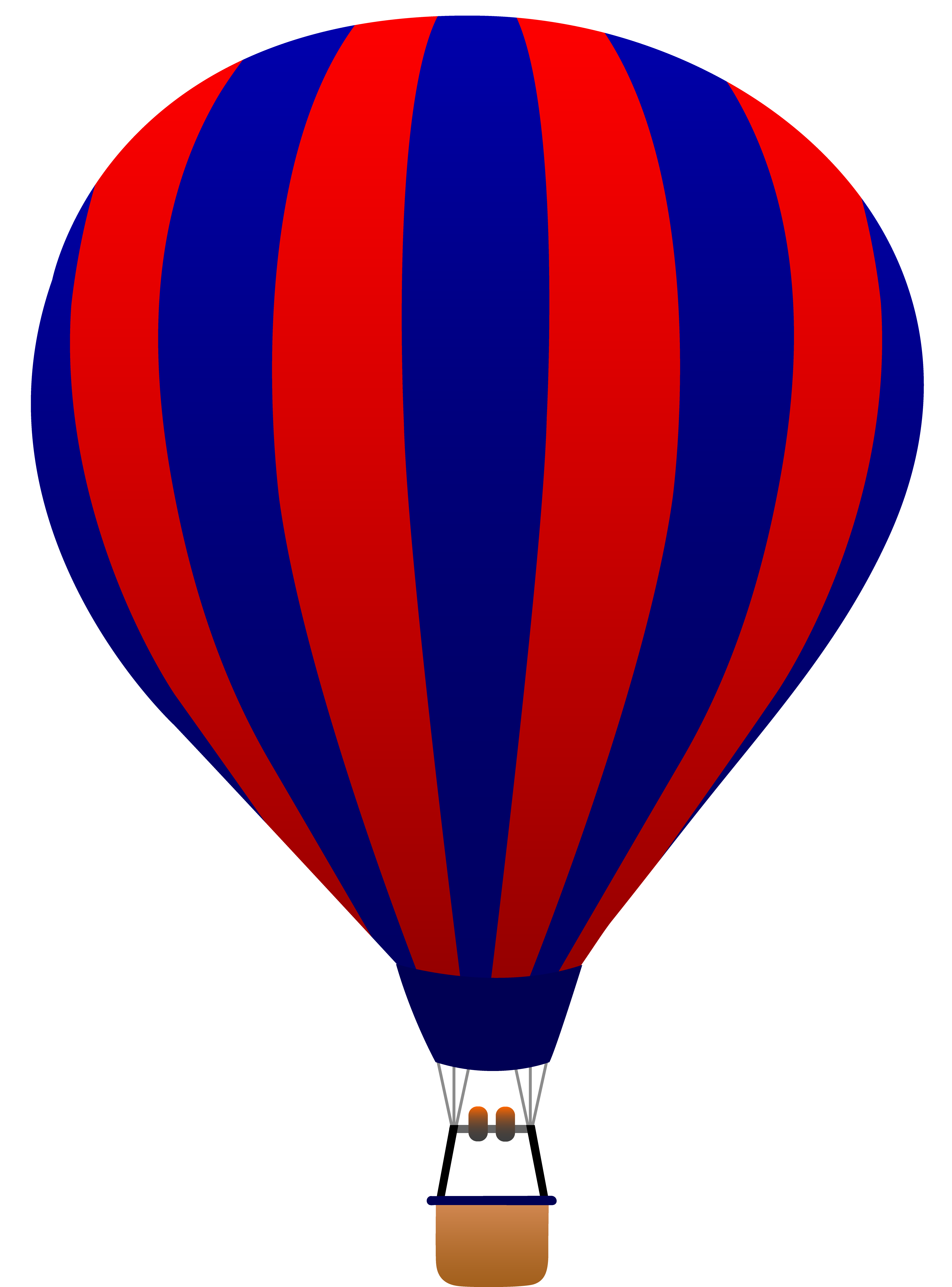 Hot Air Balloon Vector - Clipart library