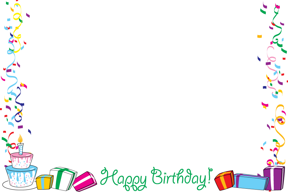 Free Birthday Borders, Download Free Birthday Borders png images, Free