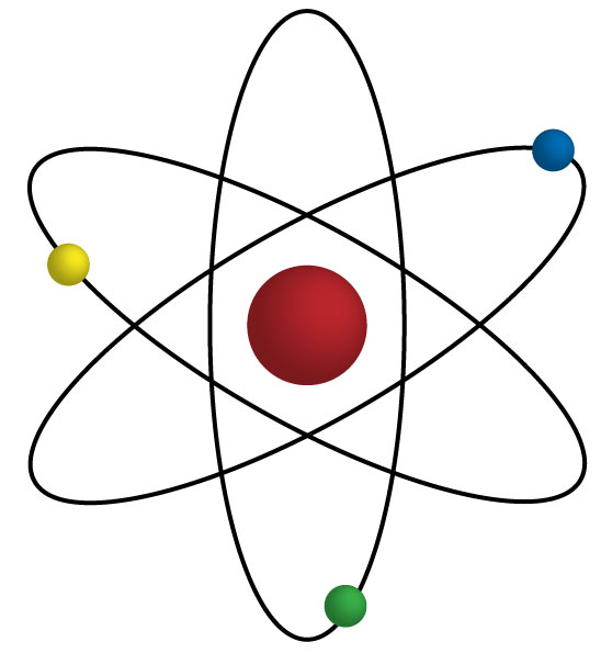 clipart of an atom - photo #11