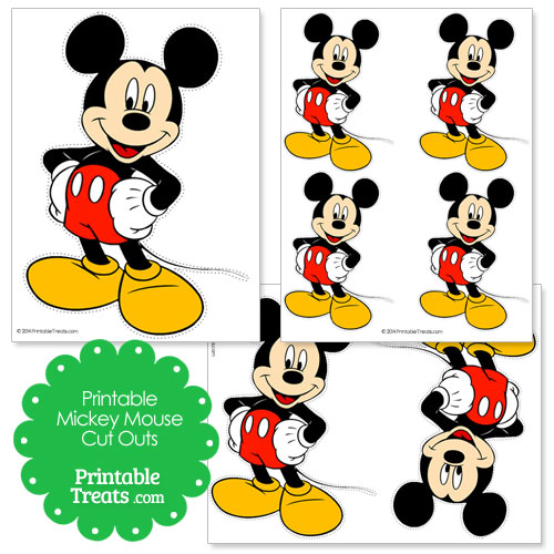 mickey mouse printouts Clip Art Library