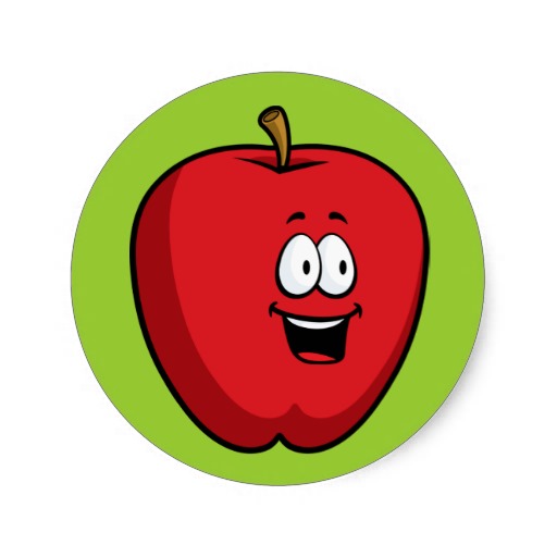 Cartoon Apple - Clipart library