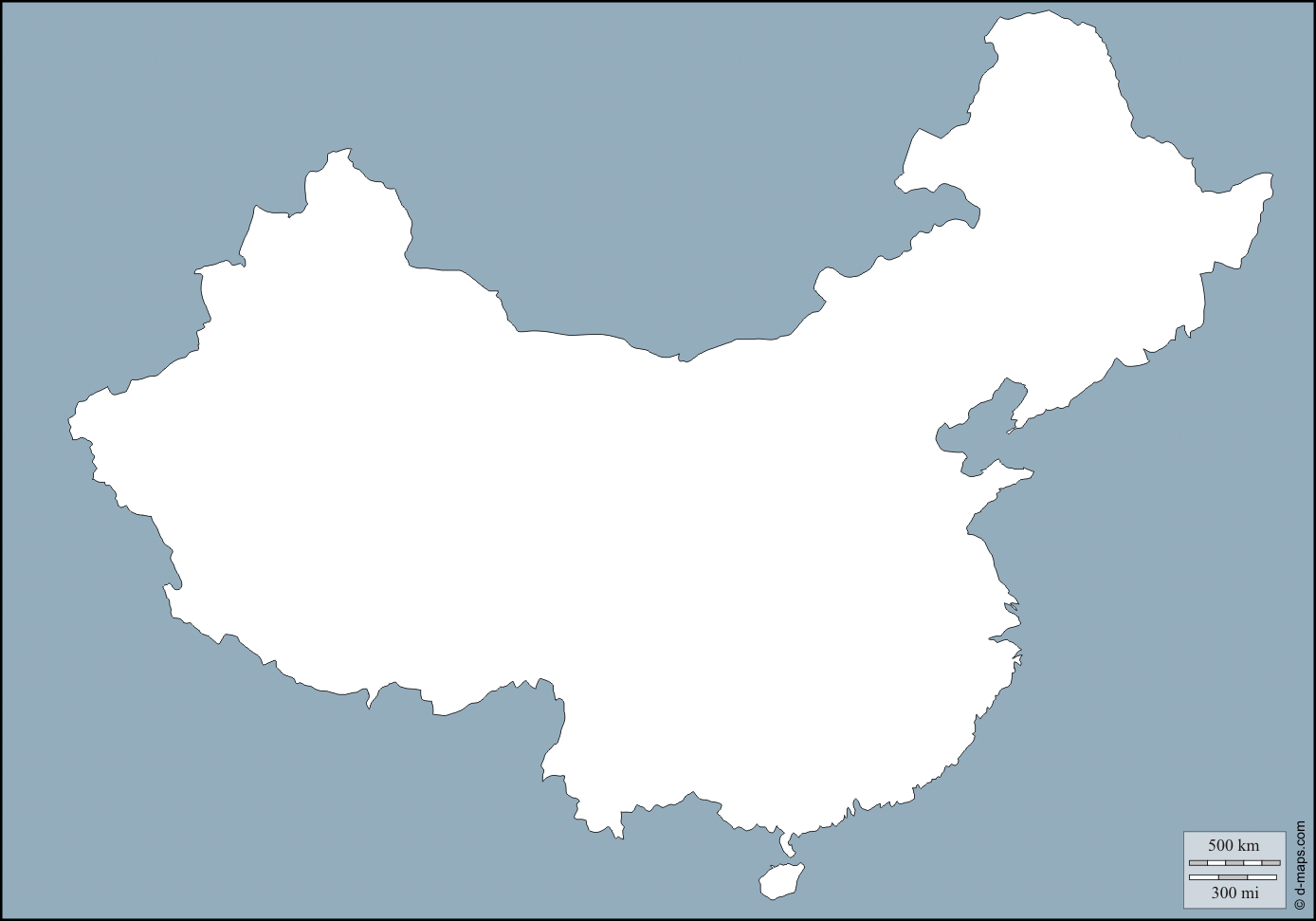 free clipart map of china - photo #16