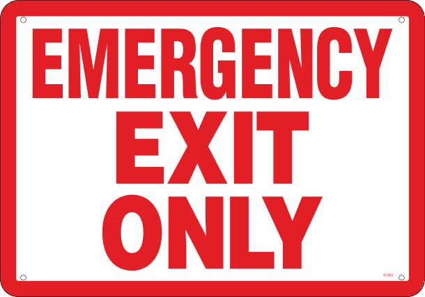 free clipart fire exit - photo #37