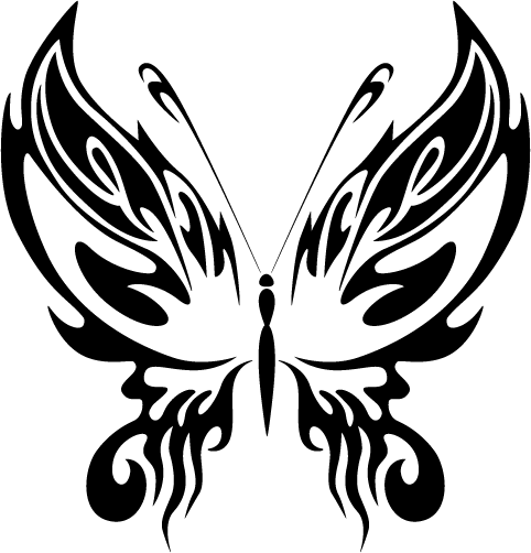 Tribal Butterfly Pattern 1 #15 [SBV1 015] - $4.99 : Digital 