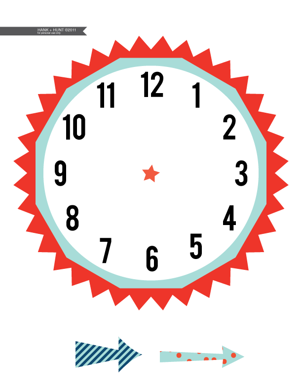 clock without hands clip art - photo #32