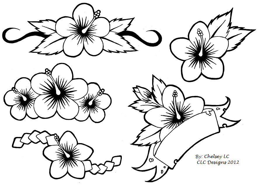 Hibiscus Tattoos, Designs And Ideas : Page 11