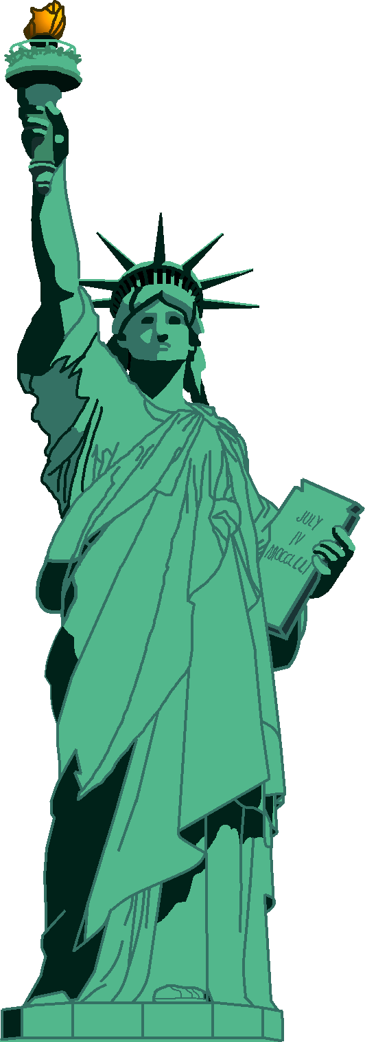 Statue Of Liberty Animated Clip Art Library