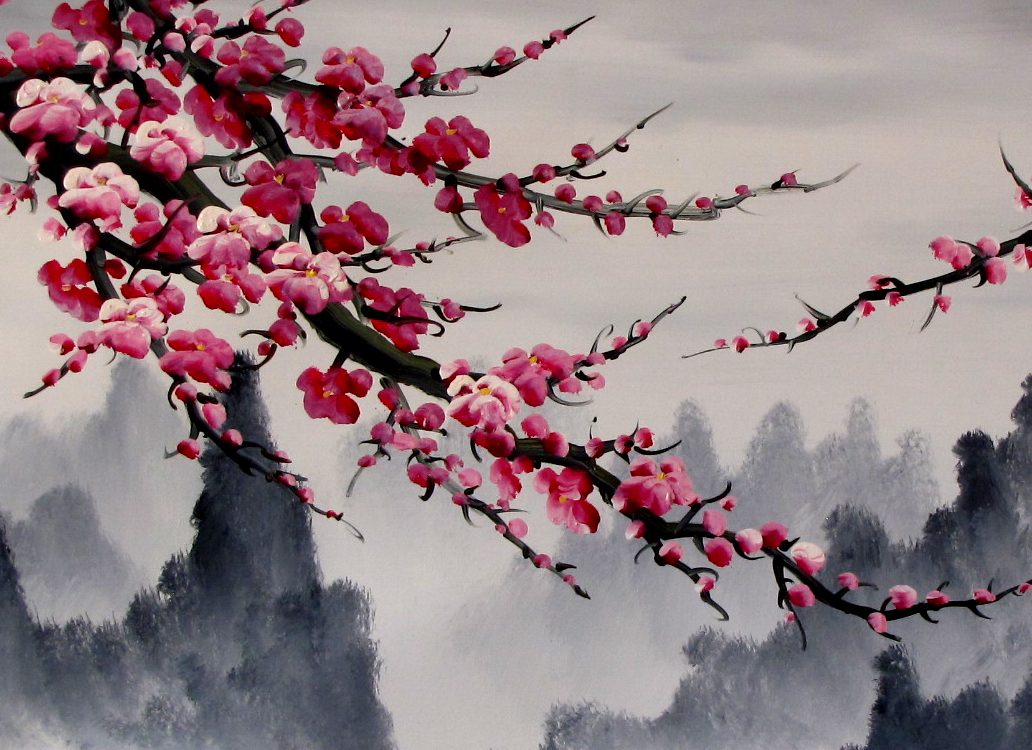 Free Cherry Blossom Art, Download Free Cherry Blossom Art png images