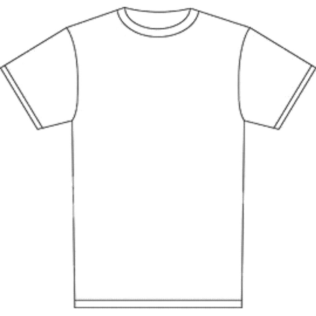 Blank White T Shirt - Clipart library