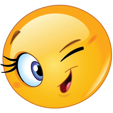 Cute Wink - Facebook Symbols and Chat Emoticons
