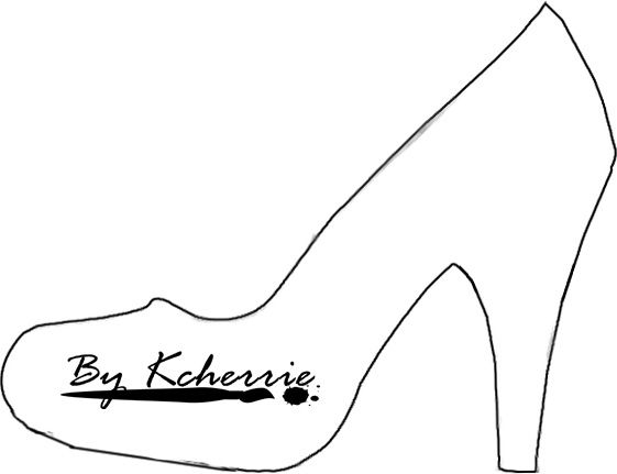 high+heel+shoe+pattern+outline+copy] | R.A. Life | Clipart library
