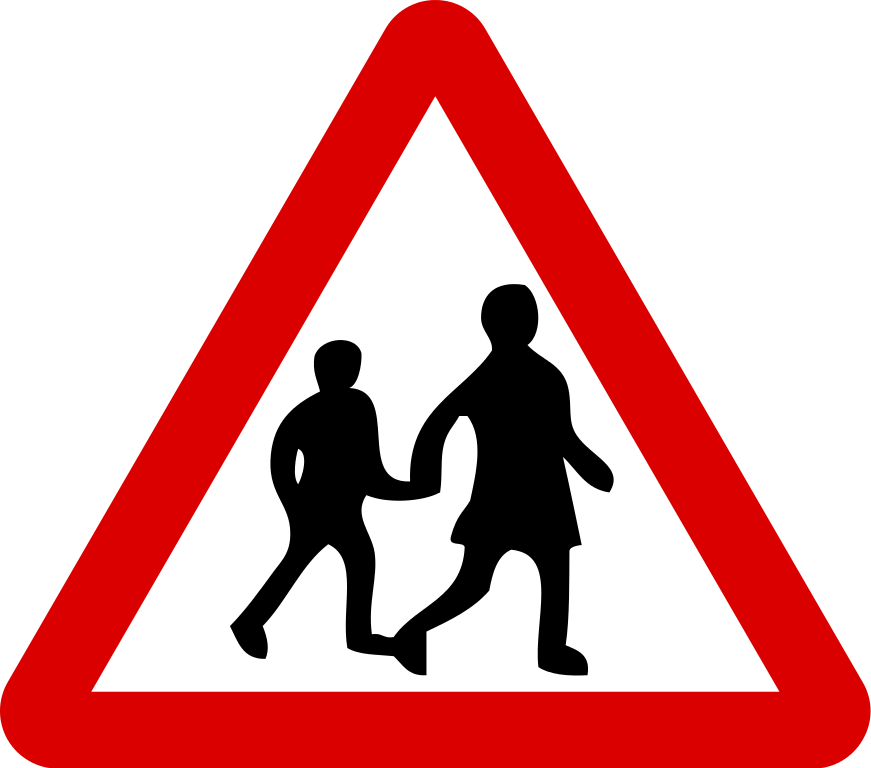 File:Singapore Road Signs - Warning Sign - School Crossing 