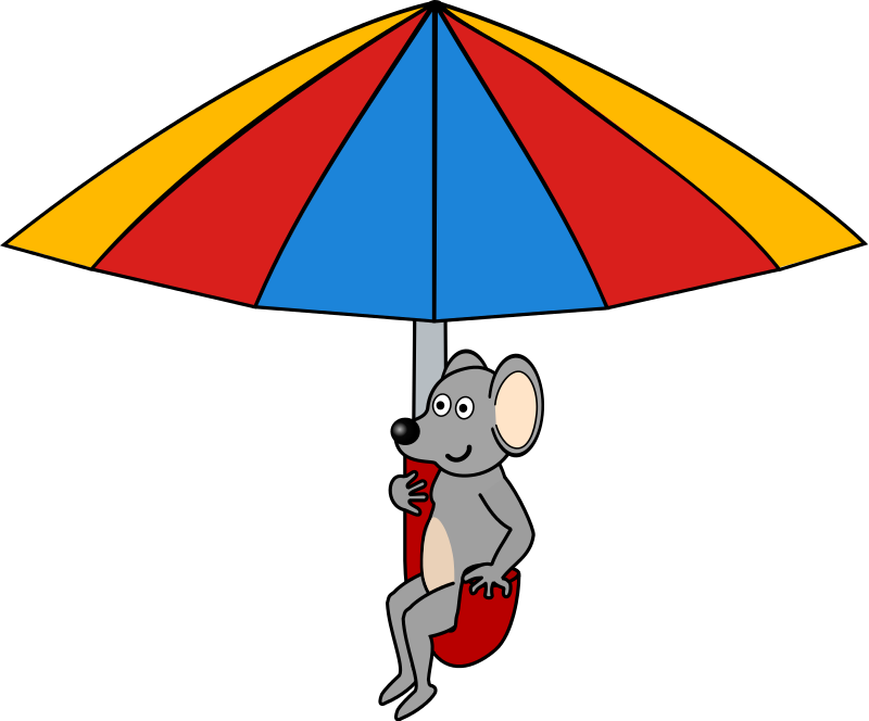 free umbrella cartoon clipart - photo #47