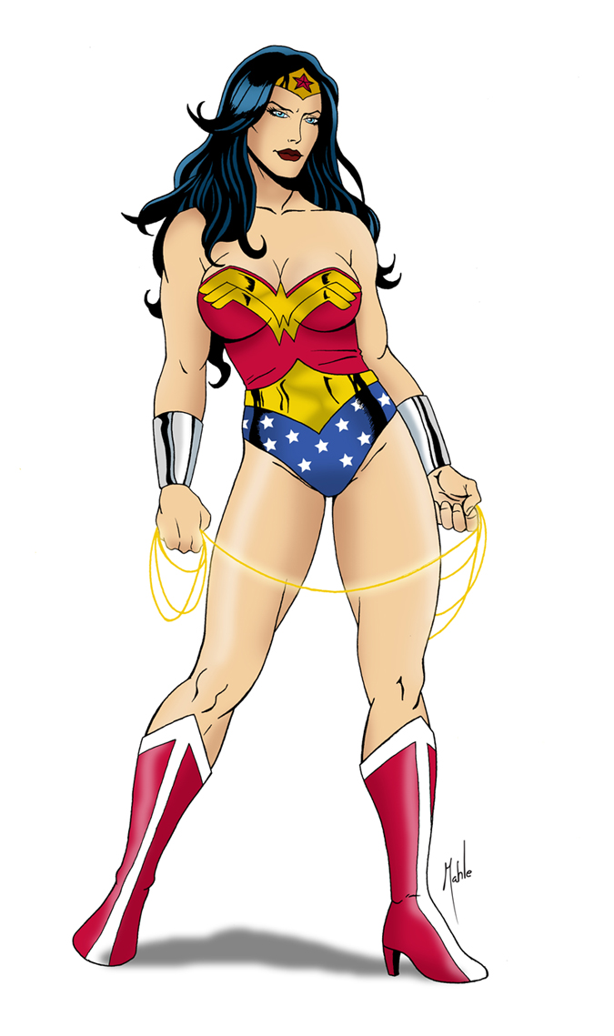 Wonder Woman Cartoon.