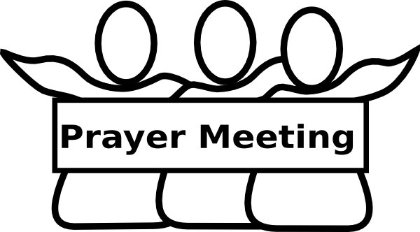 Prayer Meeting 2 clip art - vector clip art online, royalty free 