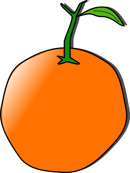 Orange clip art - vector clip art online, royalty free  public domain
