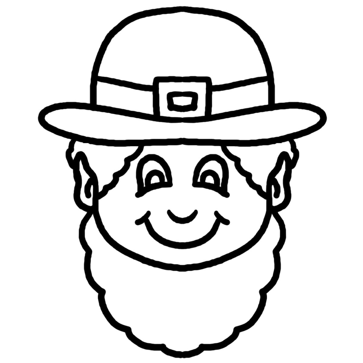 Free Leprechaun Outline Download Free Leprechaun Outline Png Images 