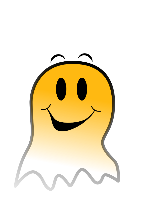 stitched ghost Clipart, vector clip art online, royalty free 