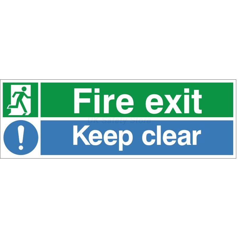free clipart fire exit - photo #49