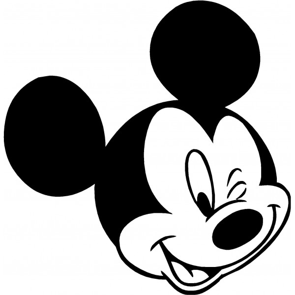 Mickey Mouse Clip Art Decal | Clipart library - Free Clipart Images