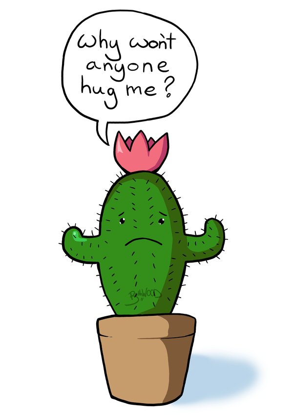 A lonely cactus by MyHatsEatPeople on Clipart library