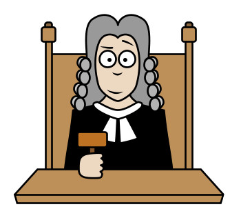 judge cartoon - Clip Art Library