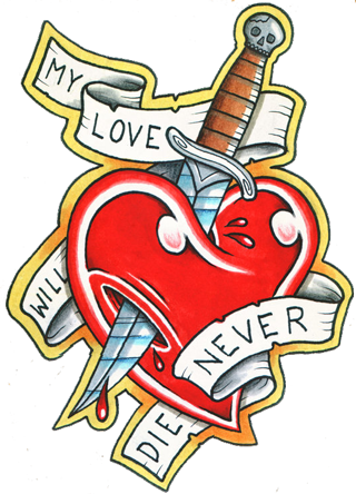 Heart and Love Tattoos Designs- High Quality Photos and Flash 