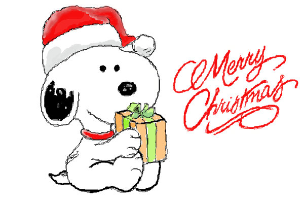 merry christmas cartoon drawings - Clip Art Library
