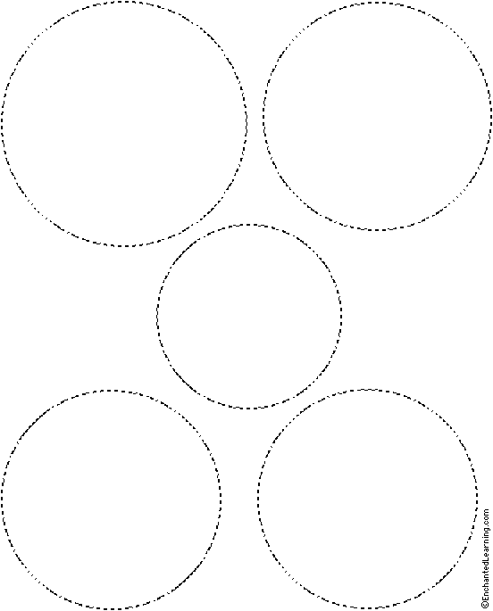 Circles Tracing/Cutting Template