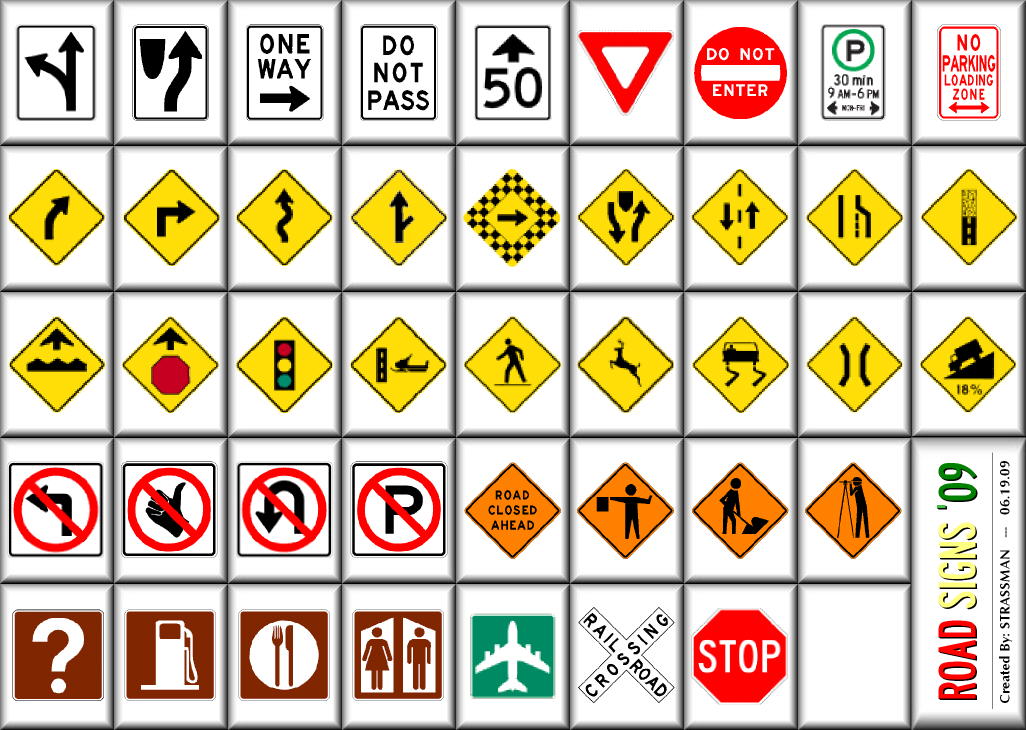 Free Road Signs, Download Free Road Signs png images, Free ClipArts on