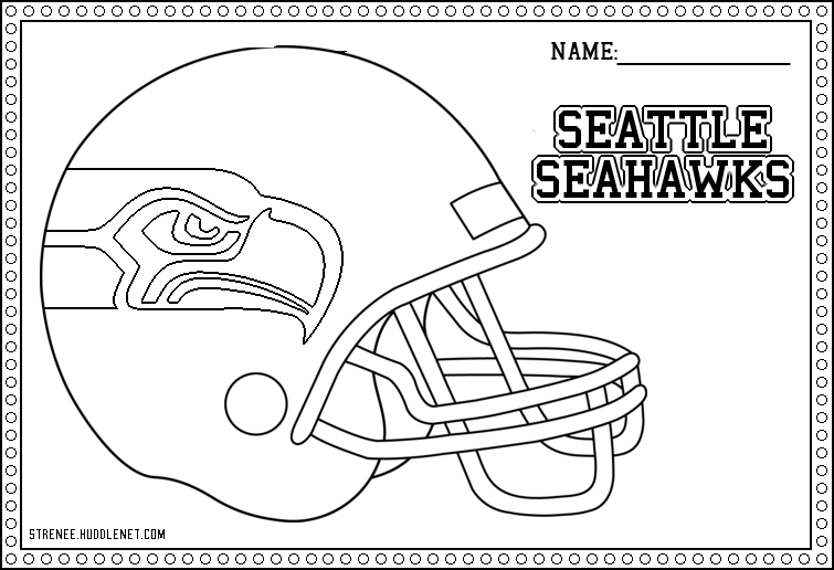 Seattle Seahawks: Free Coloring Pages ? Huddlenet